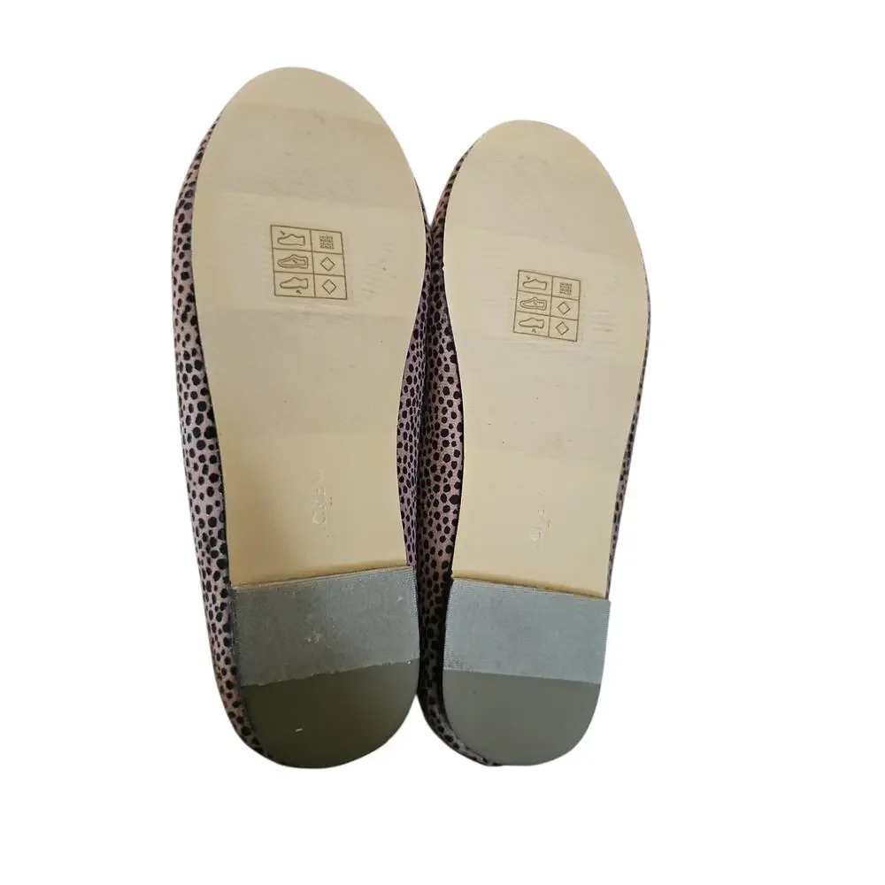 J.Crew Girls' Leopard Print Loafers sz 1 new with tags
